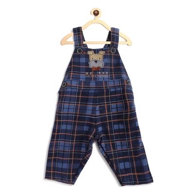 Long Dungaree With Check